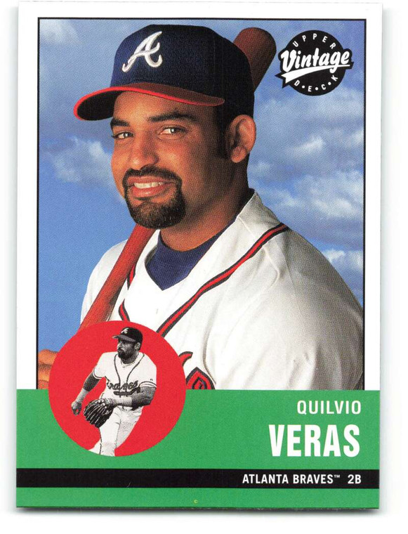 2001 Upper Deck Vintage #175 Quilvio Veras NM-MT  Atlanta Braves 