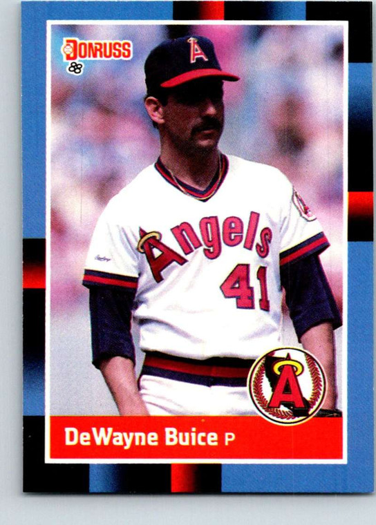 1988 Donruss #58 De Wayne Buice NM-MT RC Rookie California Angels 