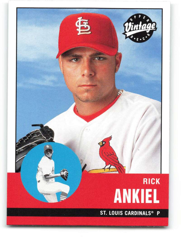 2001 Upper Deck Vintage #197 Rick Ankiel NM-MT  St. Louis Cardinals 