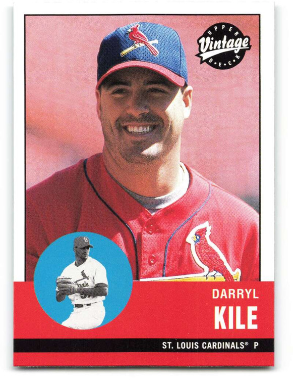 2001 Upper Deck Vintage #201 Darryl Kile NM-MT  St. Louis Cardinals 