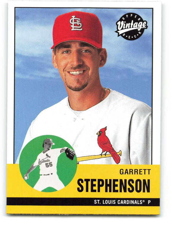 2001 Upper Deck Vintage #204 Garrett Stephenson NM-MT  St. Louis Cardinals 