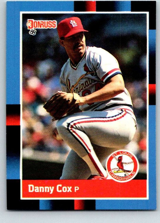1988 Donruss #60 Danny Cox NM-MT St. Louis Cardinals 