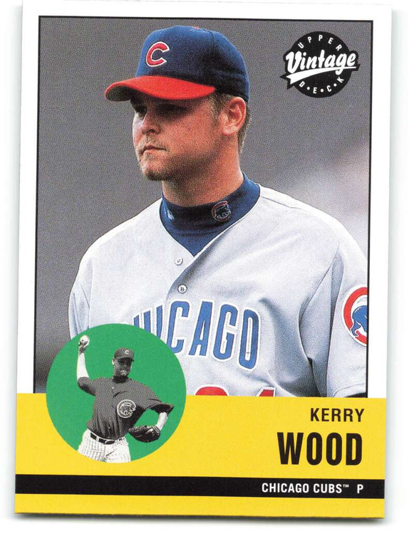 2001 Upper Deck Vintage #216 Kerry Wood NM-MT  Chicago Cubs 