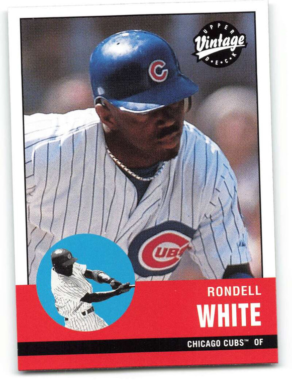 2001 Upper Deck Vintage #217 Rondell White NM-MT  Chicago Cubs 
