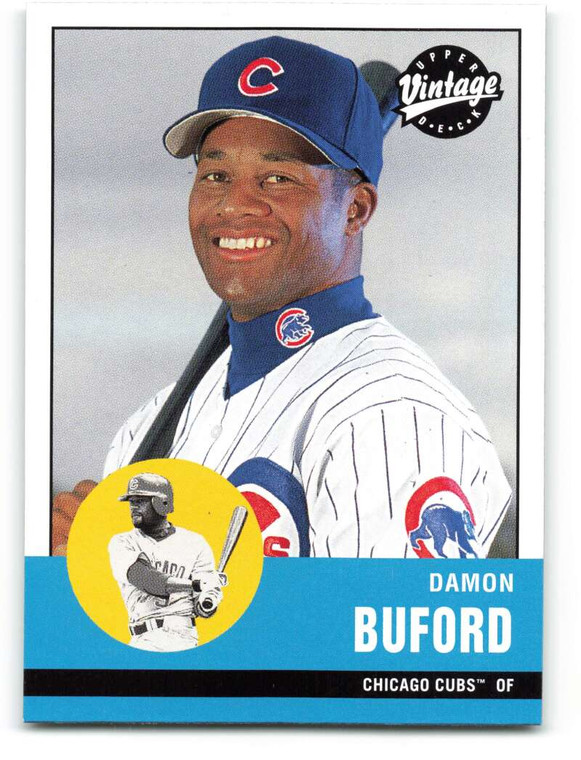 2001 Upper Deck Vintage #218 Damon Buford NM-MT  Chicago Cubs 