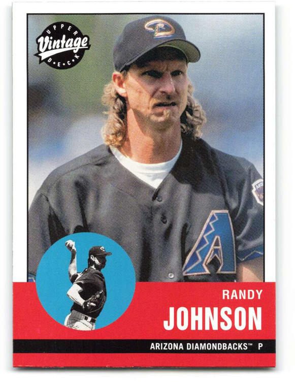 2001 Upper Deck Vintage #221 Randy Johnson NM-MT  Arizona Diamondbacks 