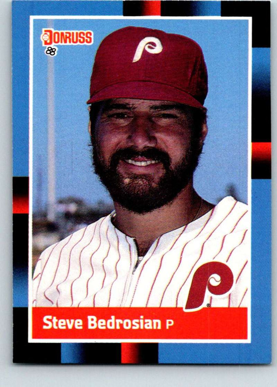 1988 Donruss #62 Steve Bedrosian NM-MT Philadelphia Phillies 