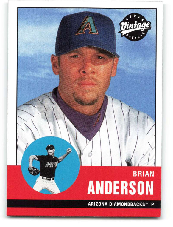 2001 Upper Deck Vintage #229 Brian Anderson NM-MT  Arizona Diamondbacks 