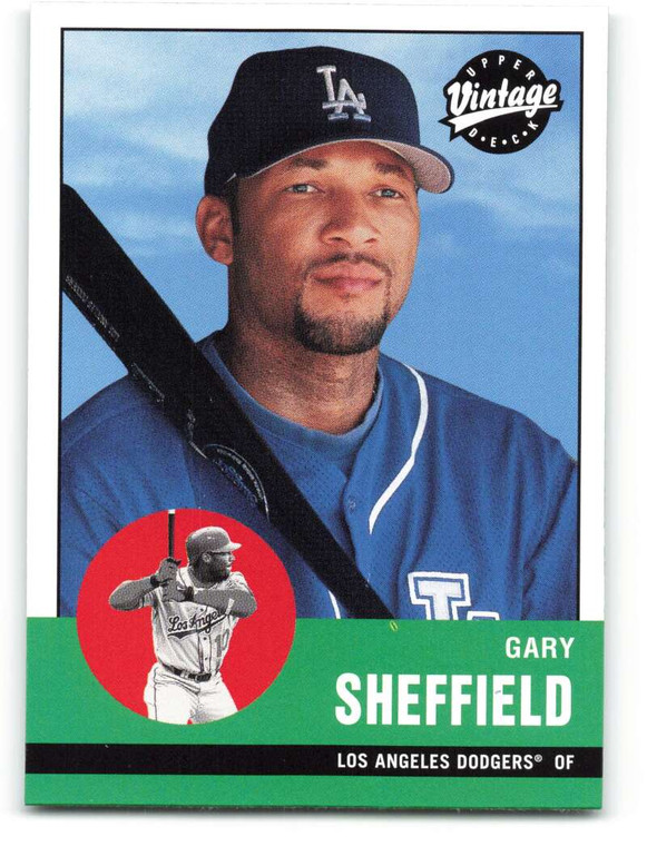 2001 Upper Deck Vintage #231 Gary Sheffield NM-MT  Los Angeles Dodgers 