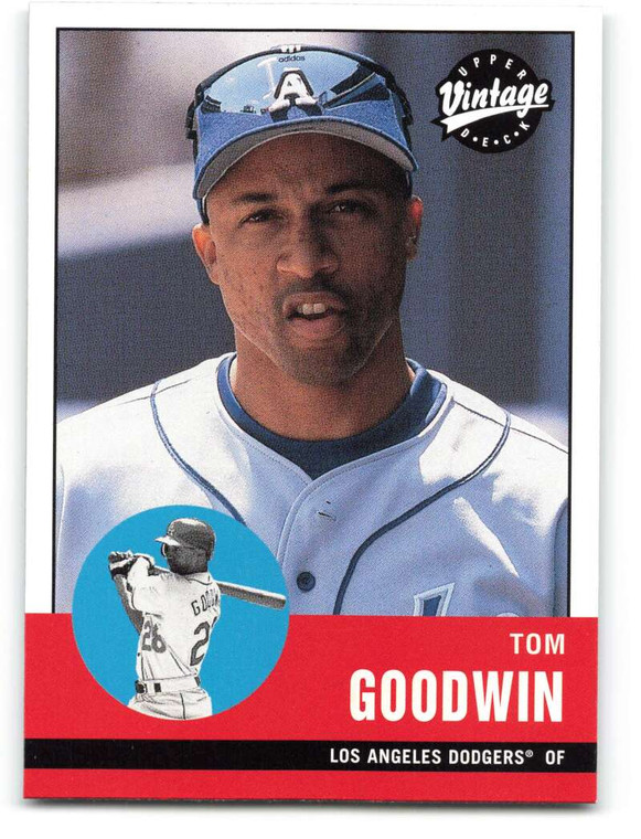 2001 Upper Deck Vintage #237 Tom Goodwin NM-MT  Los Angeles Dodgers 