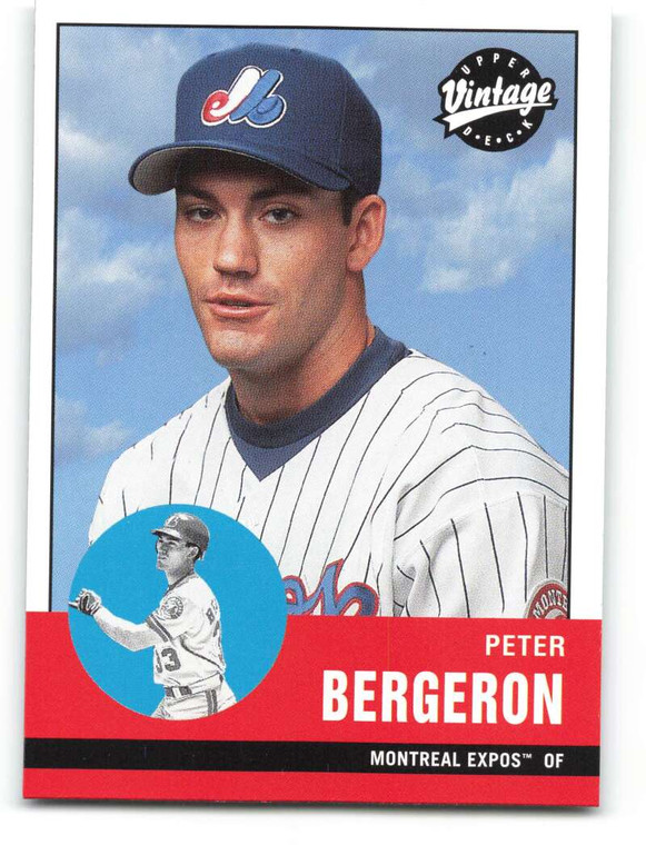 2001 Upper Deck Vintage #245 Peter Bergeron NM-MT  Montreal Expos 