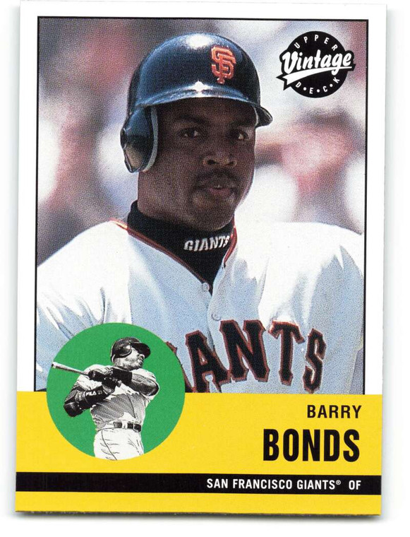 2001 Upper Deck Vintage #256 Barry Bonds NM-MT  San Francisco Giants 