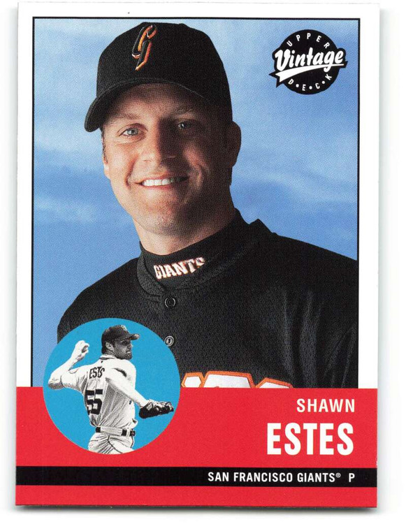 2001 Upper Deck Vintage #257 Shawn Estes NM-MT  San Francisco Giants 