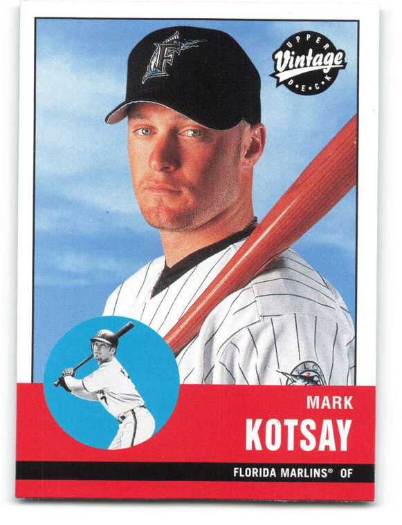 2001 Upper Deck Vintage #273 Mark Kotsay NM-MT  