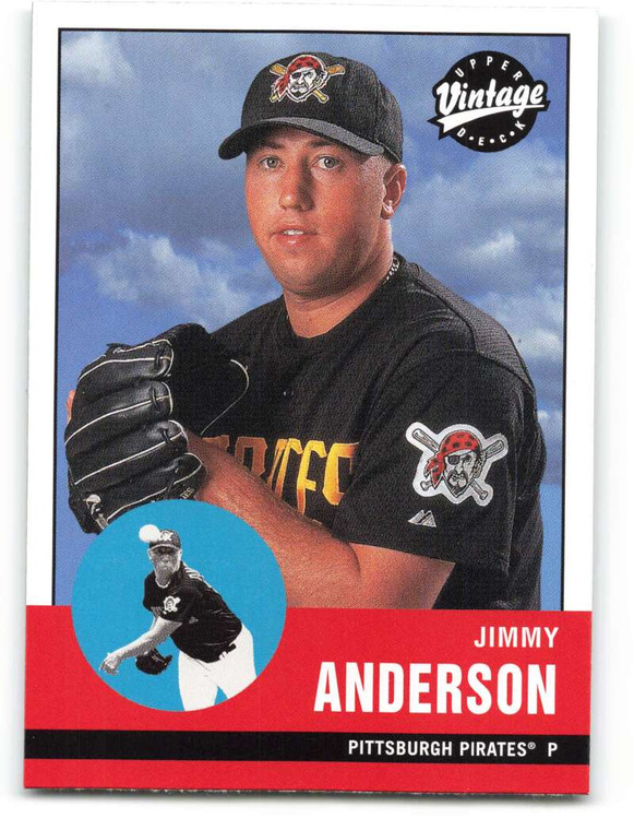 2001 Upper Deck Vintage #317 Jimmy Anderson NM-MT  Pittsburgh Pirates 