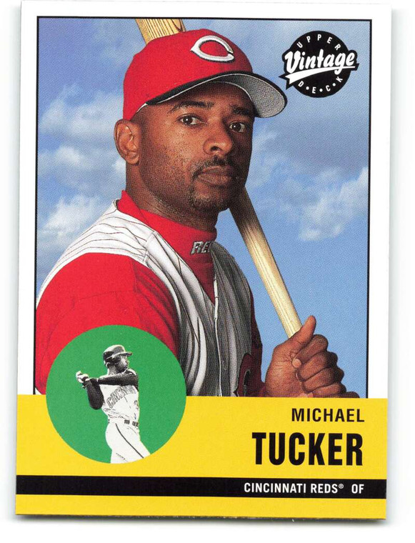 2001 Upper Deck Vintage #324 Michael Tucker NM-MT  Cincinnati Reds 