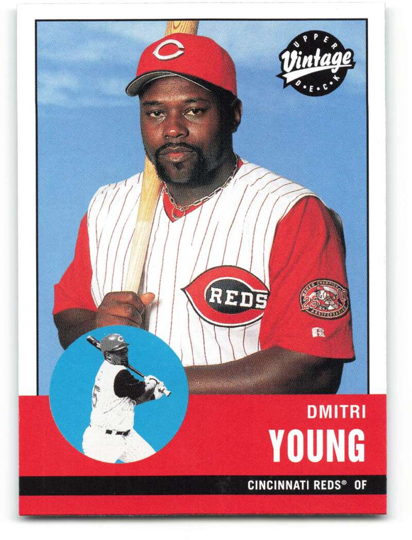 2001 Upper Deck Vintage #325 Dmitri Young NM-MT  Cincinnati Reds 