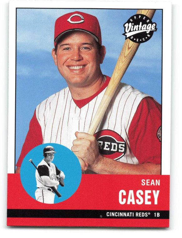 2001 Upper Deck Vintage #329 Sean Casey NM-MT  Cincinnati Reds 