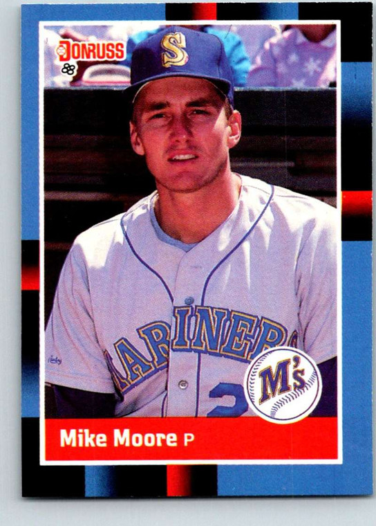 1988 Donruss #75 Mike Moore NM-MT Seattle Mariners 