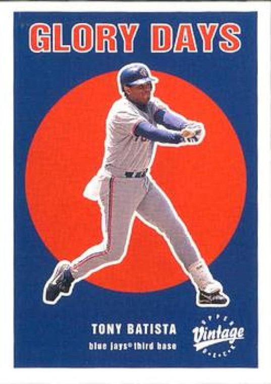 2001 Upper Deck Vintage Glory Days #G12 Tony Batista NM-MT  