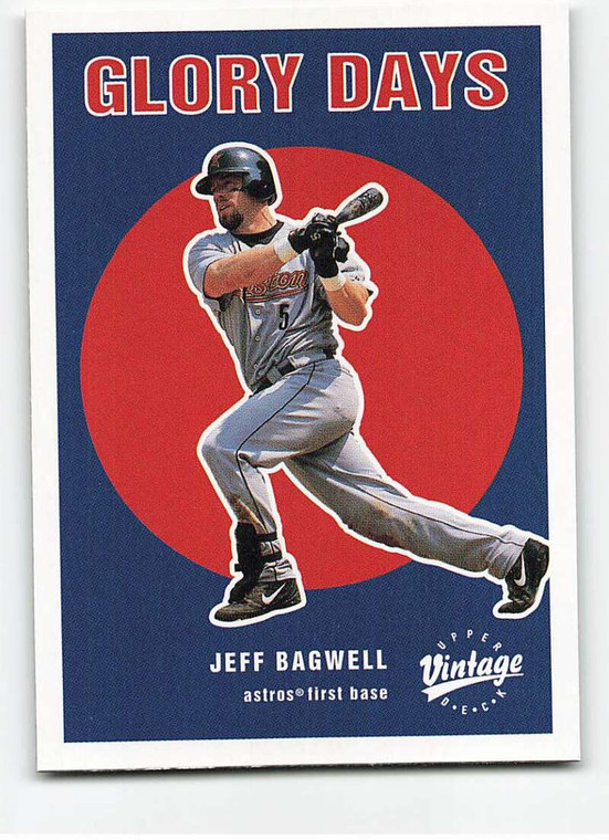 2001 Upper Deck Vintage Glory Days #G13 Jeff Bagwell NM-MT  Houston Astros 