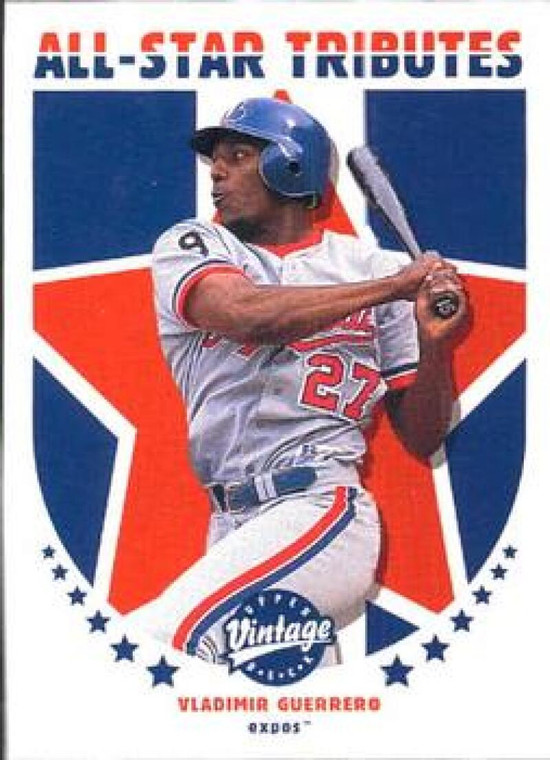SOLD 188202 2001 Upper Deck Vintage All-Star Tributes #AS5 Vladimir Guerrero NM-MT  Montreal Expos 