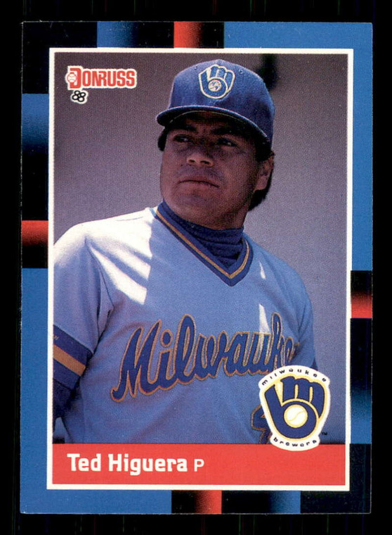 1988 Donruss #90 Teddy Higuera NM-MT Milwaukee Brewers 