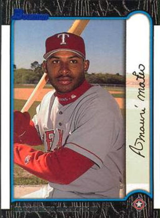 1999 Bowman #98 Ruben Mateo NM-MT  Texas Rangers 
