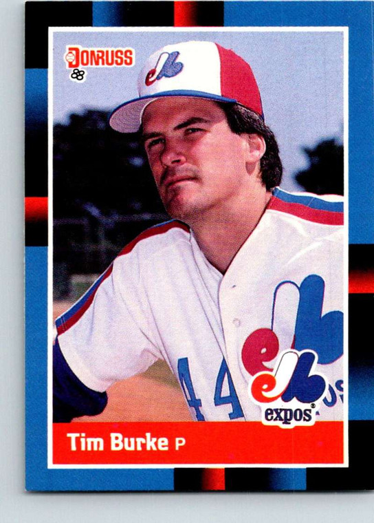 1988 Donruss #98 Tim Burke NM-MT Montreal Expos 