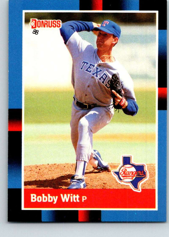 1988 Donruss #101 Bobby Witt NM-MT Texas Rangers 