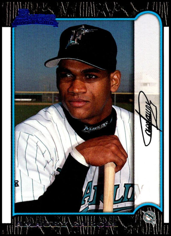 1999 Bowman #198 Amaury Garcia NM-MT  RC Rookie Florida Marlins 