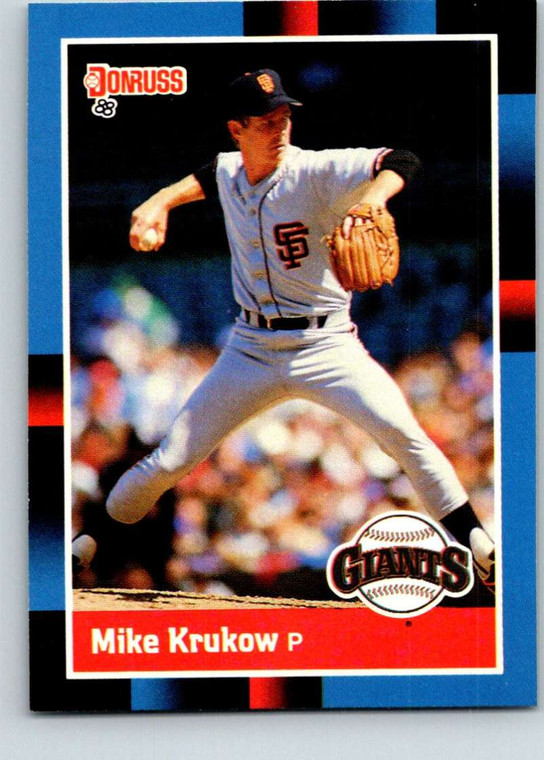 1988 Donruss #116 Mike Krukow NM-MT San Francisco Giants 