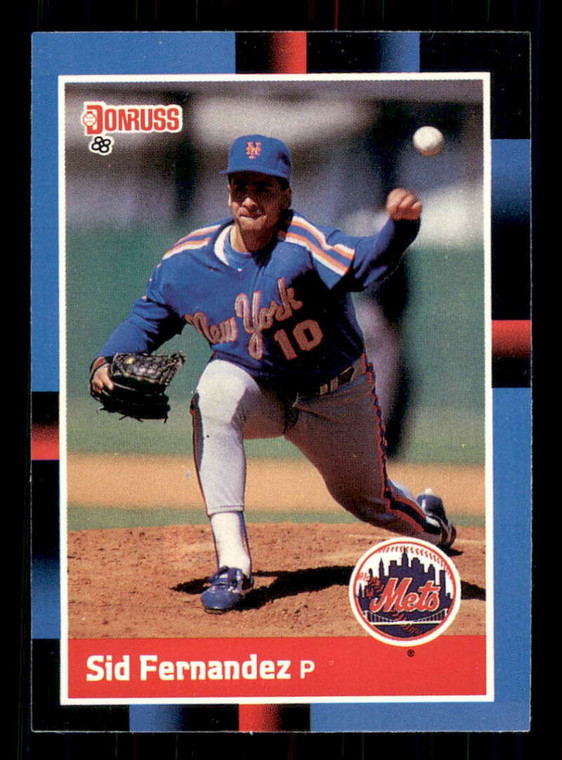 1988 Donruss #118 Sid Fernandez NM-MT New York Mets 