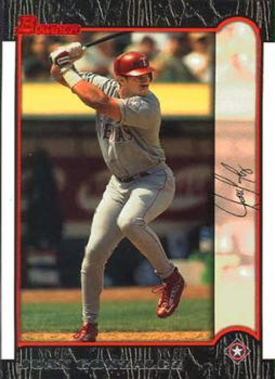 1999 Bowman #285 Juan Gonzalez NM-MT  Texas Rangers 