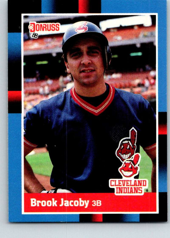 1988 Donruss #131 Brook Jacoby NM-MT Cleveland Indians 