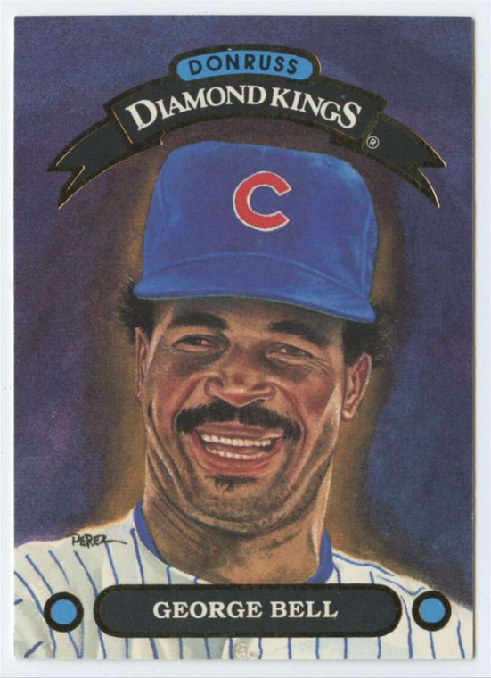 1992 Donruss Diamond Kings #DK7 George Bell NM-MT  Chicago Cubs 