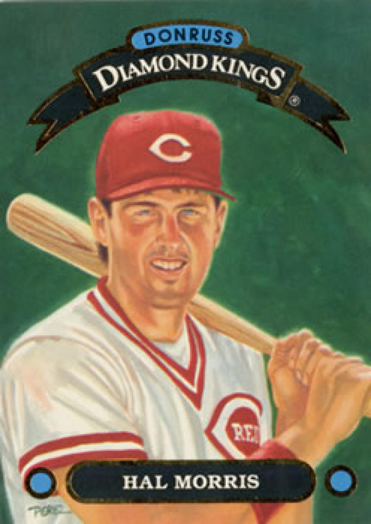 1992 Donruss Diamond Kings #DK19 Hal Morris NM-MT  Cincinnati Reds 