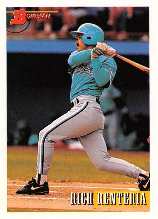 1993 Bowman #10 Rich Renteria NM-MT  Florida Marlins 