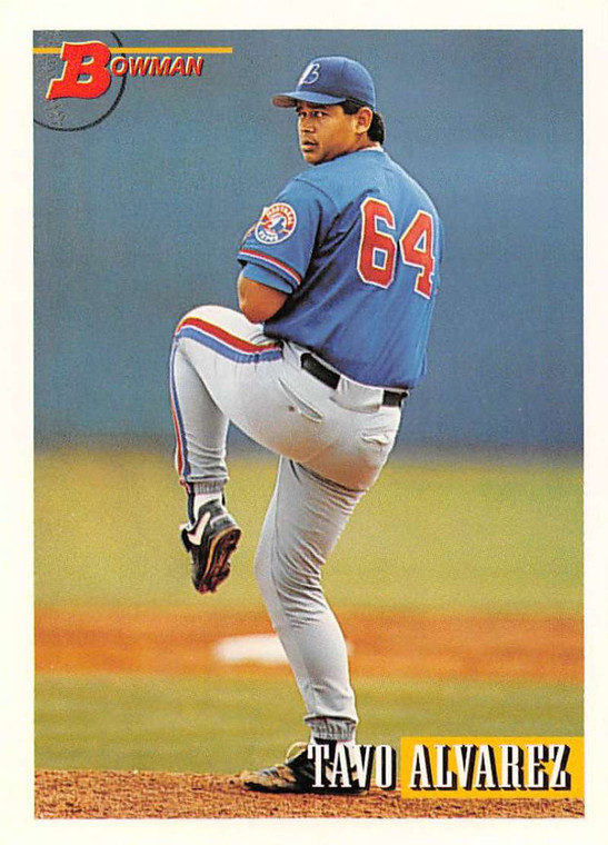 1993 Bowman #16 Tavo Alvarez NM-MT  Montreal Expos 