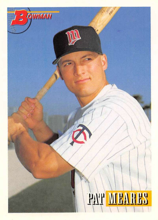 1993 Bowman #45 Pat Meares NM-MT  RC Rookie Minnesota Twins 