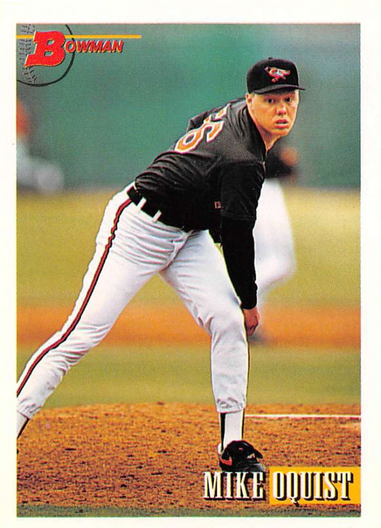 1993 Bowman #74 Mike Oquist NM-MT  RC Rookie Baltimore Orioles 