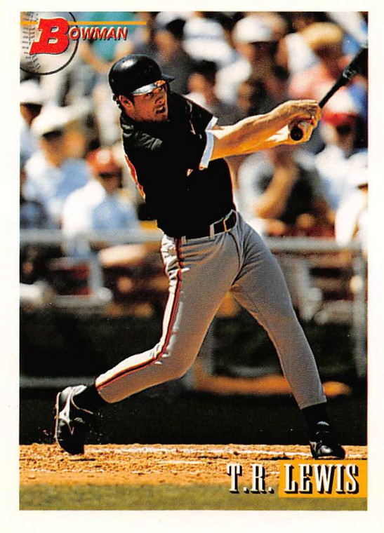 1993 Bowman #85 T.R. Lewis NM-MT  RC Rookie Baltimore Orioles 