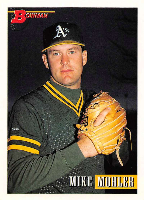 1993 Bowman #105 Mike Mohler NM-MT  RC Rookie Oakland Athletics 