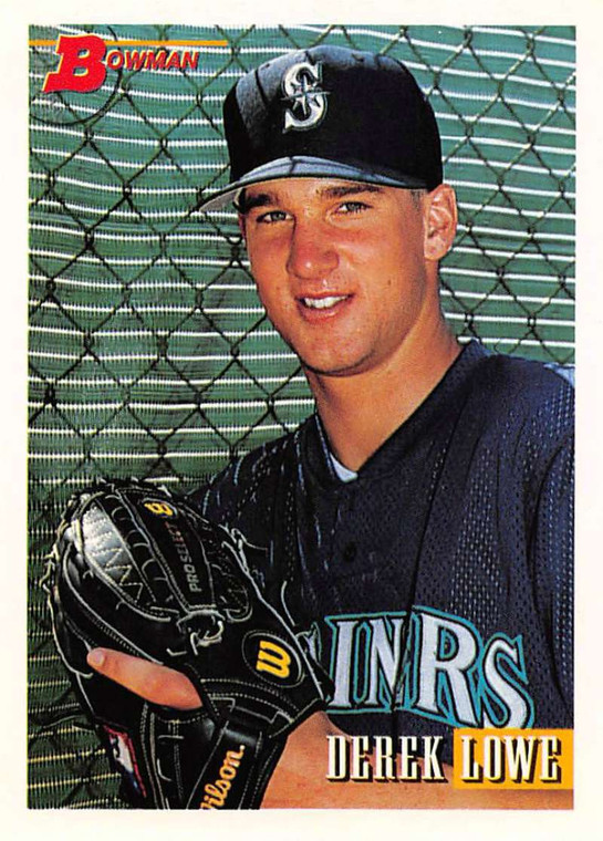 1993 Bowman #107 Derek Lowe NM-MT  Seattle Mariners 
