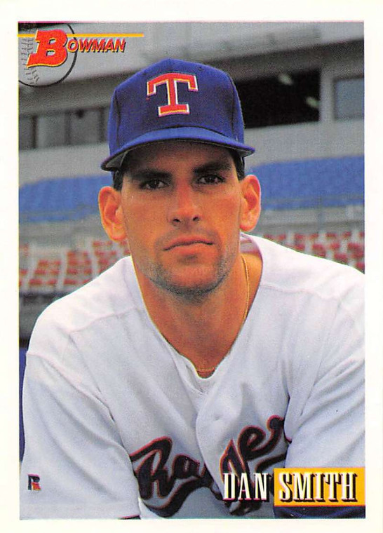1993 Bowman #109 Dan Smith NM-MT  Texas Rangers 
