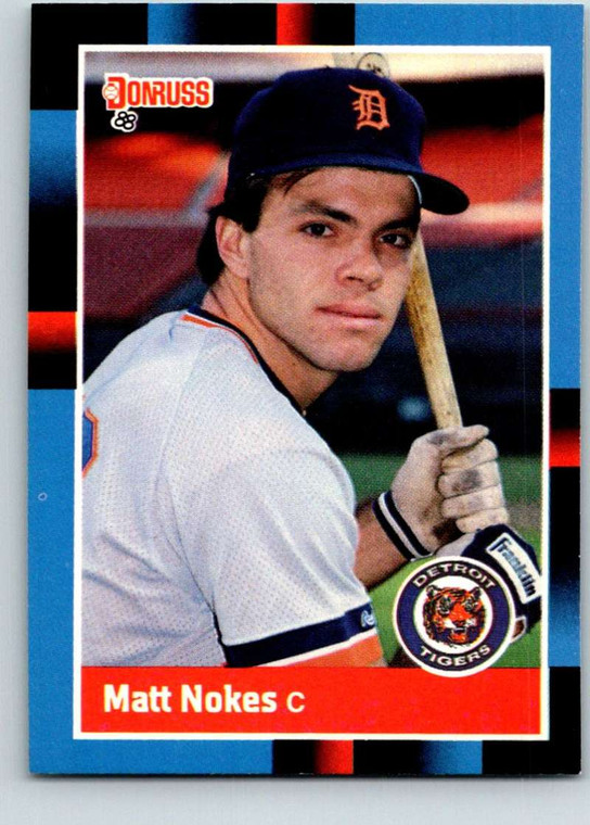 1988 Donruss #152 Matt Nokes NM-MT RC Rookie Detroit Tigers 