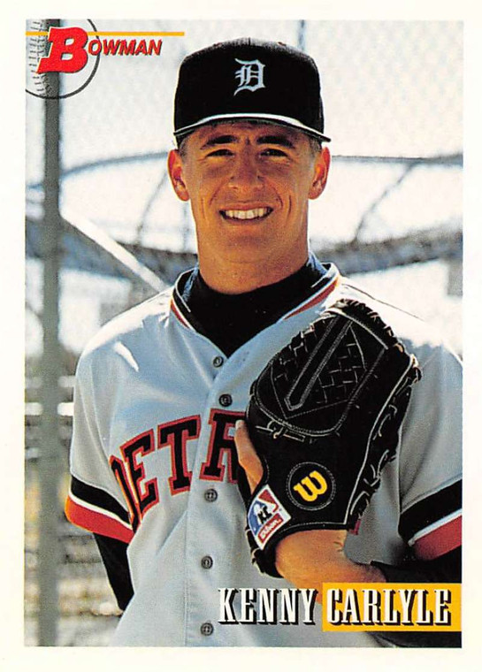 1993 Bowman #151 Kenny Carlyle NM-MT  RC Rookie Detroit Tigers 