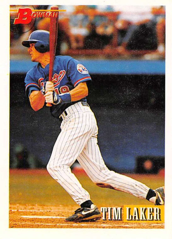 1993 Bowman #156 Tim Laker NM-MT  RC Rookie Montreal Expos 