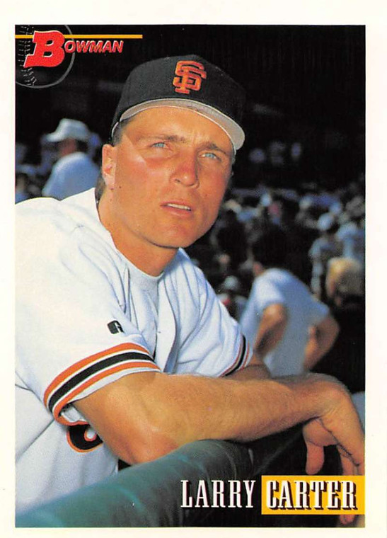1993 Bowman #168 Larry Carter NM-MT  RC Rookie San Francisco Giants 