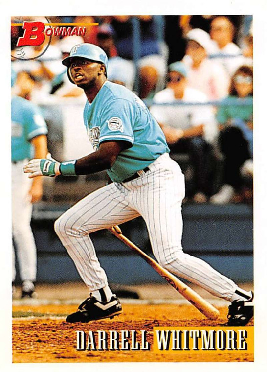 1993 Bowman #206 Darrell Whitmore NM-MT  RC Rookie Florida Marlins 